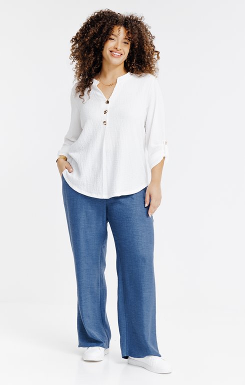 Pantalon jambe large