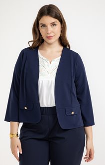 Veste courte ouverte