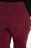 Pantalon droit en velours
