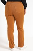 Pantalon droit en satin