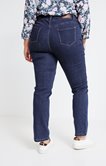 Pantalon taille élastiquée denim