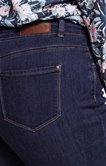 Pantalon taille élastiquée denim