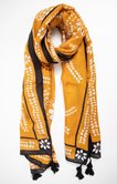 Foulard motifs floraux