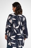 Chemisier plissé imprimé