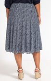 JUPE EN DENTELLE IMPRIMÉE