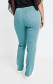Pantalon droit en satin