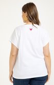 Tee-shirt imprimé placé
