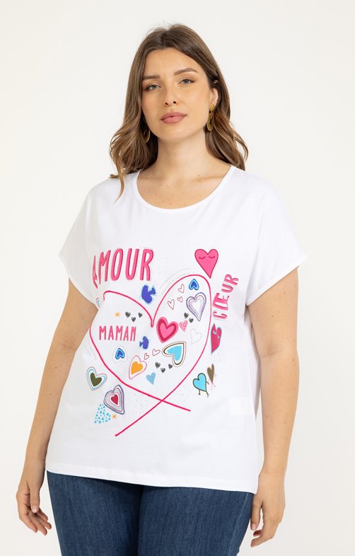 Tee-shirt imprimé maman