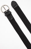 Ceinture tressée élastiquée
