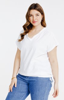 Tee-shirt jacquard maille 