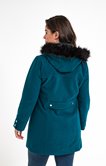 MANTEAU POCHES ZIPPÉES