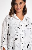 CHEMISE MOTIF CHAT