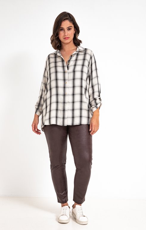 Tregging effet cuir
