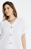 Tee-shirt forme poncho 