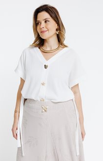 Tee-shirt forme poncho 