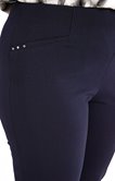 Pantalon droit détail en twill