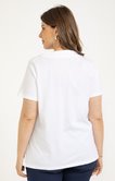 Tee-shirt jacquard 3D dos jersey