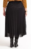 Jupe longue plissé fête