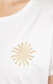 Tee-shirt imprimé placé dos