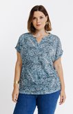 Tee-shirt imprimé feuillages