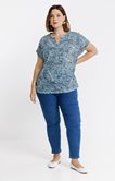 Tee-shirt imprimé feuillages