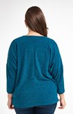 PULL UNI COL ROND AVEC OEILLETS