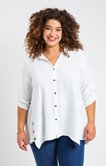 Chemise manches courtes et boutons coco