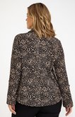 Tee-shirt imprimé forme chemise
