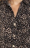 Tee-shirt imprimé forme chemise