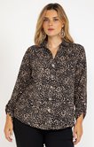 Tee-shirt imprimé forme chemise