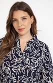 Tee-shirt imprimé forme chemise