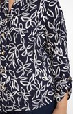 Tee-shirt imprimé forme chemise