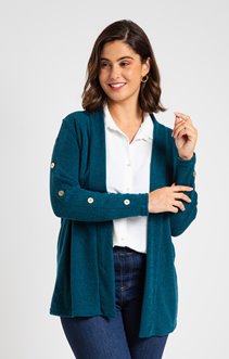 GILET LONG OUVERT