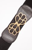 Ceinture large forme lotus