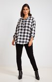 Tunique à carreaux
