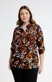 Chemise imprimée boutonnée