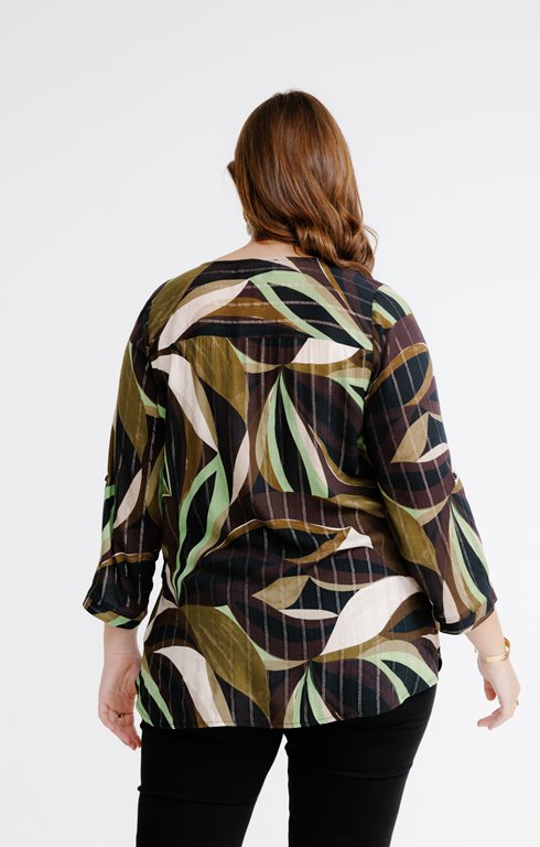 Tunic Manches Longues Toscane - Taille 1 - Imprimé Floral - Neuf Sans étiquette
