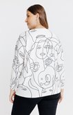 Pull marinière avec motif bateau