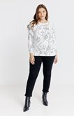 Pull marinière avec motif bateau