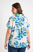Chemise imprimée manches courtes