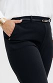Pantalon large ceinture ajustable