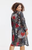 Robe en maille avec plastron