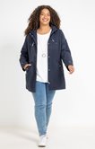 Parka légère avec brandebourg