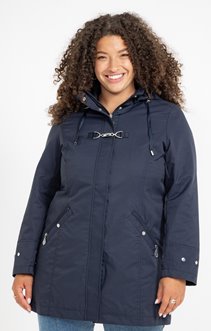 Parka légère avec brandebourg