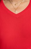 Pull uni maille