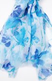 Foulard léger à imprimé fleurs