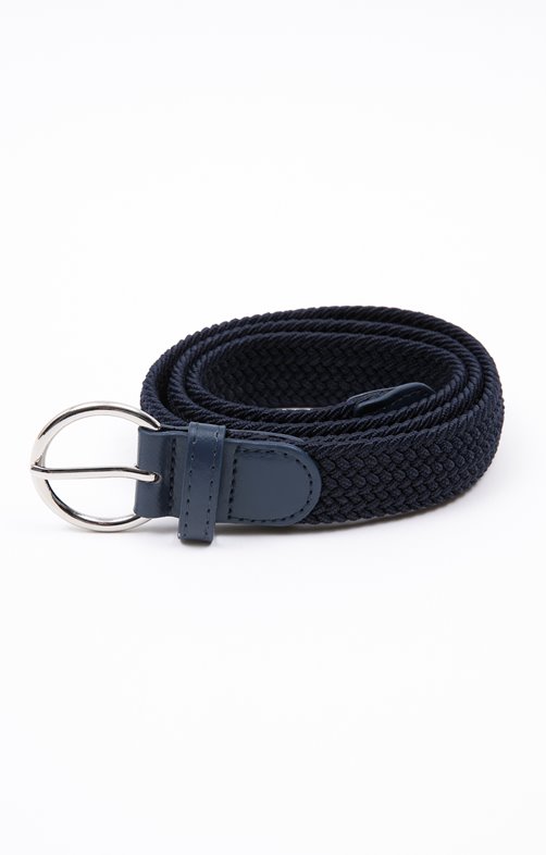 Ceinture tressée élastiquée