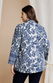 Veste imprimée forme kimono
