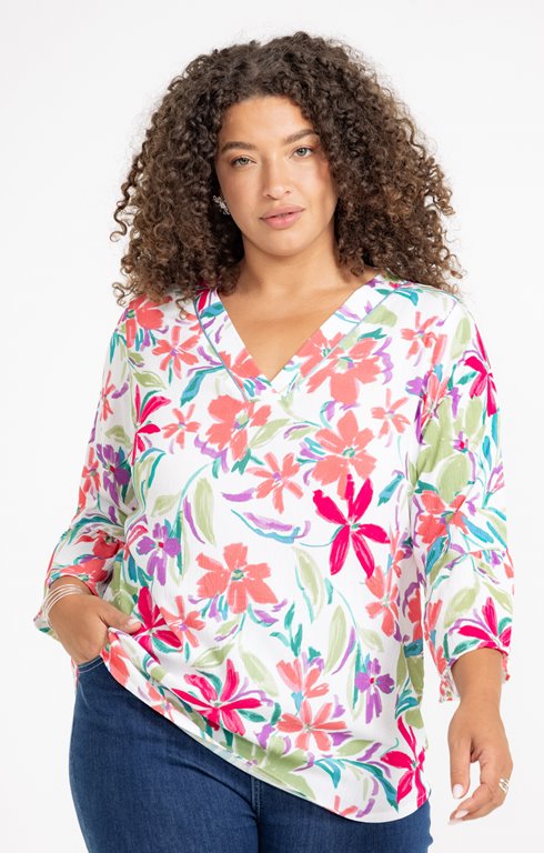 Tunique imprimé floral