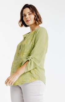 Chemise brodée